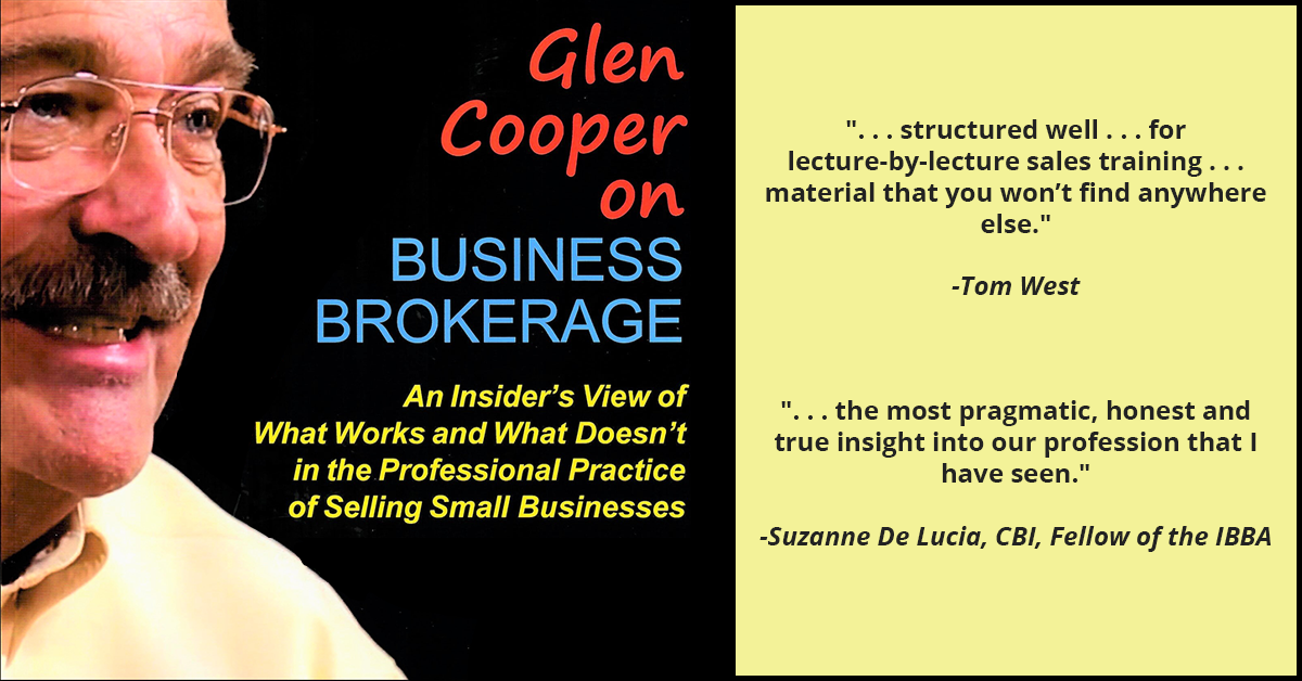 Glenn Cooper, Business